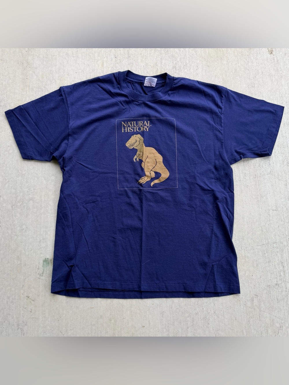 Vintage Museum Of Natural History T Shirt 90s Single Stitch Hanes USA